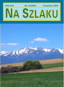 Na Szlaku : turystyka, krajoznawstwo, g&oacute;ry, 2007, nr e-6 (203) (czerwiec)