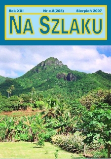 Na Szlaku : turystyka, krajoznawstwo, g&oacute;ry, 2007, nr e-8 (205) (sierpień)