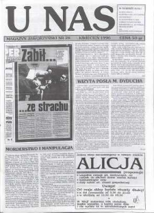 U Nas : miesięcznik jaworzyński, 1996, nr 28