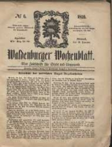 Waldenburger Wochenblatt, Jg. 5, 1859, nr 6
