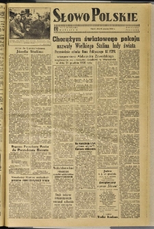 Słowo Polskie, 1950, nr 352 (1490)