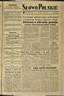 Słowo Polskie, 1950, nr 358 (1496)