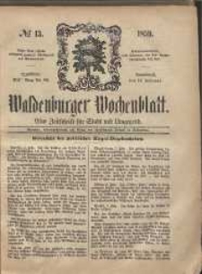 Waldenburger Wochenblatt, Jg. 5, 1859, nr 13