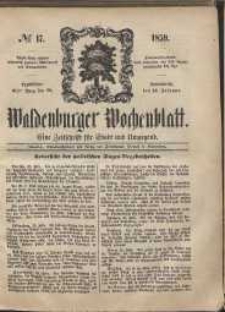 Waldenburger Wochenblatt, Jg. 5, 1859, nr 17