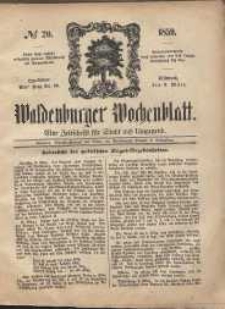 Waldenburger Wochenblatt, Jg. 5, 1859, nr 20
