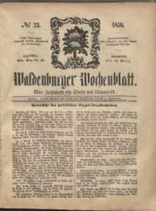 Waldenburger Wochenblatt, Jg. 5, 1859, nr 23