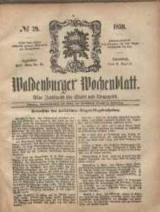Waldenburger Wochenblatt, Jg. 5, 1859, nr 29