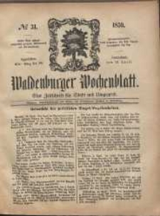 Waldenburger Wochenblatt, Jg. 5, 1859, nr 31