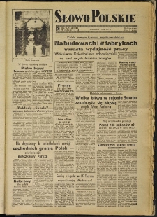 Słowo Polskie, 1951, nr 40 (1536)
