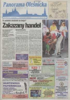 Panorama Oleśnicka: tygodnik Ziemi Oleśnickiej, 1999, nr 6 (398)
