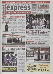 Express Wrocławski : dwutygodnik powiatowy, 2002, nr 3