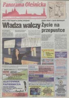Panorama Oleśnicka: tygodnik Ziemi Oleśnickiej, 1999, nr 10 (402)