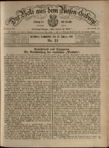 Der Bote aus dem Riesen-Gebirge : Zeitung f&uuml;r alle St&auml;nde, R. 104, 1916, nr 21