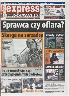 Express Wrocławski : dwutygodnik powiatowy, 2006, nr 1 (164)