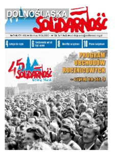 Dolnośląska Solidarność, 2025, nr 7-8 (479-480)