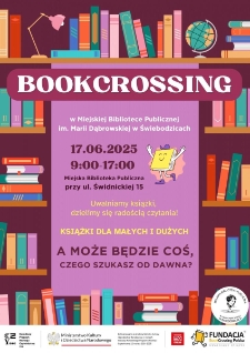Bookcrossing - plakat [Dokument życia społecznego]