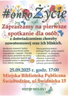 Onko Życie - plakat [Dokument życia społecznego]