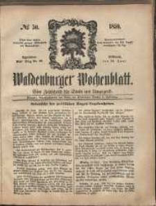 Waldenburger Wochenblatt, Jg. 5, 1859, nr 50