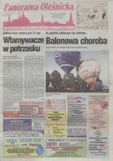 Panorama Oleśnicka: tygodnik Ziemi Oleśnickiej, 1999, nr 26 (418)