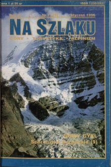 Na Szlaku : g&oacute;ry, turystyka, alpinizm, 1996, nr 1 (79)