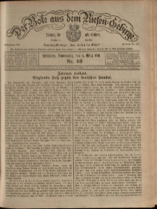 Der Bote aus dem Riesen-Gebirge : Zeitung f&uuml;r alle St&auml;nde, R. 104, 1916, nr 68