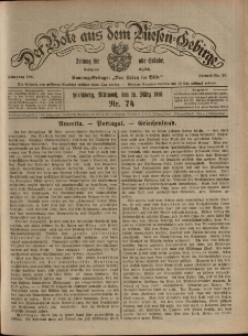 Der Bote aus dem Riesen-Gebirge : Zeitung f&uuml;r alle St&auml;nde, R. 104, 1916, nr 74