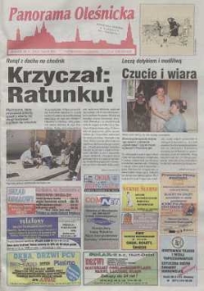 Panorama Oleśnicka: tygodnik Ziemi Oleśnickiej, 1999, nr 30 (422)
