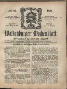Waldenburger Wochenblatt, Jg. 5, 1859, nr 66