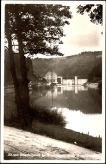 Die neue Bobertalsperre bei Hirschberg, Weltende-Boberröhrsdorf [Dokument ikonograficzny]