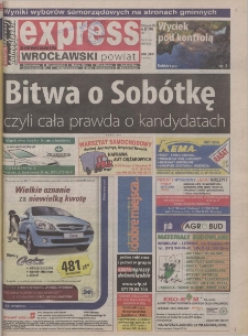 Express Wrocławski Powiat : ziemianin wrocławski, 2006, nr 22 (184)
