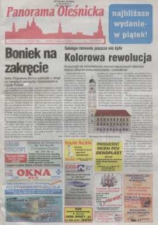 Panorama Oleśnicka: tygodnik Ziemi Oleśnickiej, 1999, nr 39 (431)