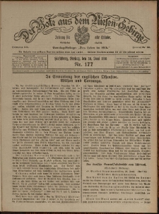 Der Bote aus dem Riesen-Gebirge : Zeitung f&uuml;r alle St&auml;nde, R. 104, 1916, nr 177