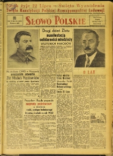 Słowo Polskie, 1952, nr 174 (1894) [1974]