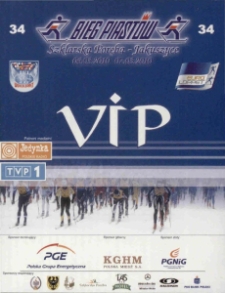 34. Bieg Piast&oacute;w : VIP - program [Dokument życia społecznego]
