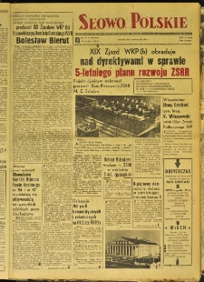 Słowo Polskie, 1952, nr 242 (2042)