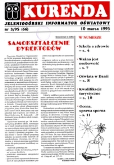 Kurenda : jeleniogórski informator oświatowy, 1995, nr 2 (65)