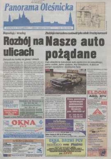 Panorama Oleśnicka: tygodnik Ziemi Oleśnickiej, 1999, nr 56 (448)
