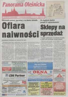 Panorama Oleśnicka: tygodnik Ziemi Oleśnickiej, 1999, nr 57 (449)