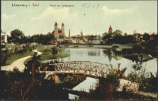 Löwenberg i. Schl. Partie am Jordanteich [Dokument ikonograficzny]