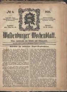 Waldenburger Wochenblatt, Jg. 4, 1858, nr 6