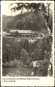 Turmsteinbaude am Stausee Boberröhrsdorf i. Riesengebirge [Dokument ikonograficzny]
