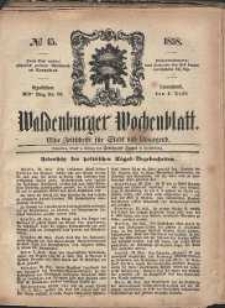 Waldenburger Wochenblatt, Jg. 4, 1858, nr 45