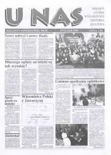 U Nas : miesięcznik jaworzyński, 1999, nr 56