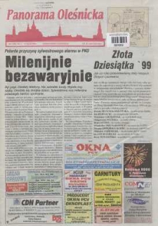 Panorama Oleśnicka: tygodnik Ziemi Oleśnickiej, 2000, nr 1 (460)