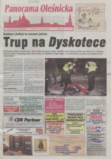 Panorama Oleśnicka: tygodnik Ziemi Oleśnickiej, 2000, nr 5 (464)