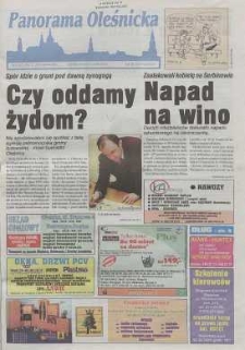 Panorama Oleśnicka: tygodnik Ziemi Oleśnickiej, 2000, nr 8 (467)