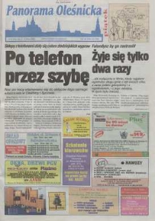 Panorama Oleśnicka: tygodnik Ziemi Oleśnickiej, 2000, nr 10 (469)