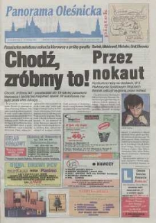 Panorama Oleśnicka: tygodnik Ziemi Oleśnickiej, 2000, nr 12 (471)