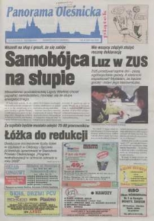 Panorama Oleśnicka: tygodnik Ziemi Oleśnickiej, 2000, nr 14 (473)