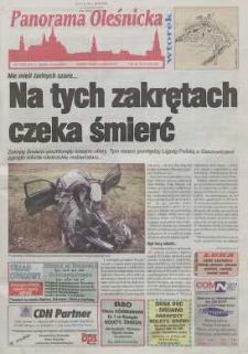 Panorama Oleśnicka: tygodnik Ziemi Oleśnickiej, 2000, nr 17 (476)
